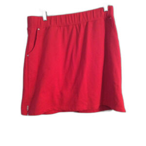 Quacker Factory Red Skorts Diamond Rhinestone Size Medium M